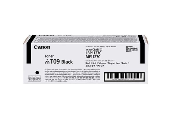 Canon TONER T09 BK, 7600 sivua, Musta, 1 kpl