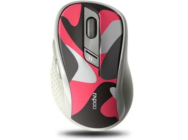 Hama Wireless Silent Multi-Mode Mouse "M500", Camouflage/Red (00184339)