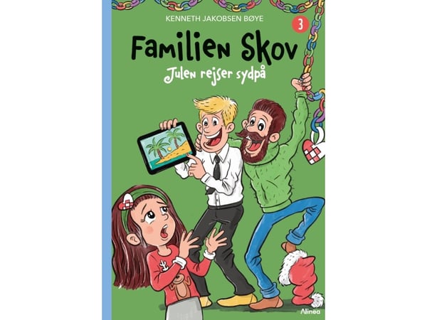 Familien Skov 3 - jule-reiser sørover, Blå lese-klubb | Kenneth Jakobsen Bøye | Språk: Dansk