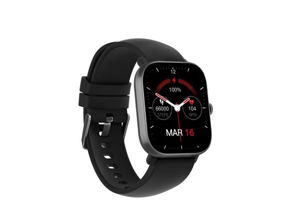 Sinox Lifestyle SQUARE smartwatch, svart