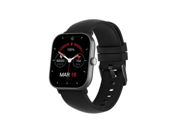 Sinox Lifestyle SQUARE smartwatch, svart