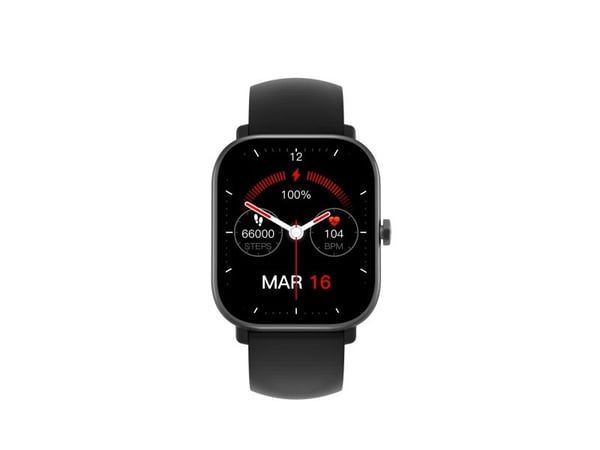 Sinox Lifestyle SQUARE smartwatch, svart
