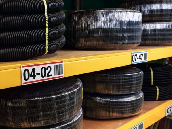 Durable 119719, Gjennomsiktig, Plast, 1/2 A5, 10 stykker, Polen