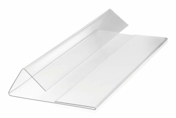 Durable 116119, Gjennomsiktig, Plast, 1/2 A5, 10 stykker, Polen