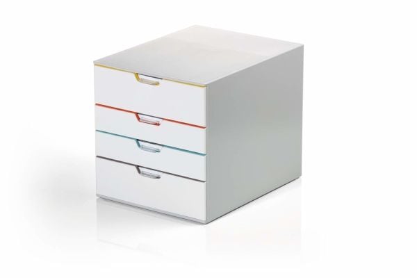 Durable VARICOLOR MIX 4, 4 laatikko(a), Harmaa, Muovi, Yksivärinen, 24,2 cm, 33 cm