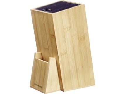 Westmark 14472260, Suojaava veitsitukki, Bamboo, Muovi, Puu, Suorakulmio, 2,03 cm, 110 mm Westmark 14472260, Suojaava veitsitukki, Bamboo, Muovi, Puu, Suorakulmio, 2,03 cm, 110 mm