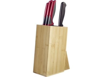 Westmark 14472260, Knivblock, Bambu, Plast, Trä, Rektangulär, 2,03 cm, 110 mm