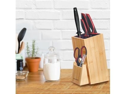 Westmark 14472260, Knivblock, Bambu, Plast, Trä, Rektangulär, 2,03 cm, 110 mm
