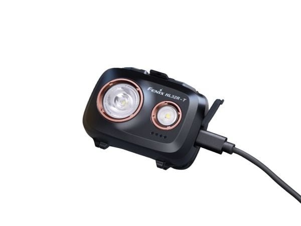 Fenix HL32R-T, Hodebåndslommelykt, Sort, Rød, 2 m, IP66, -31 - 113 °C, LED