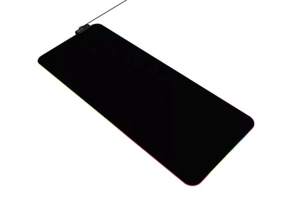 Lorgar Steller 919, Sort, Monokromatisk, Spandex, USB-strøm, Antiskliunderlag, Musematte til gaming