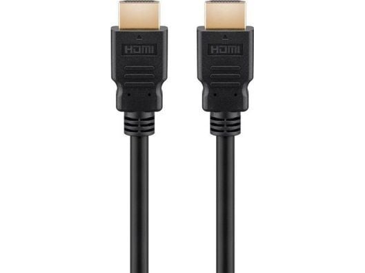 M-CAB - Ultra High Speed - HDMI-kabel - HDMI hann til HDMI hann - 2 m - svart