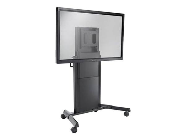 Chief XL Electric Height Adjust Cart - Vogn - motorisert - for flatpanel - svart - skjermstørrelse: 50"-80"