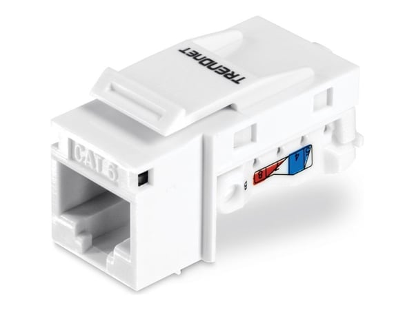 TRENDnet TC-K50C6 - Modulär insättning - CAT 6 - TAA-kompatibel (paket om 50)