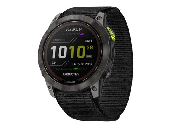 Garmin Enduro 2 3,56 cm (1,4") MIP 35 mm Digitaalinen 280 x 280 pikselin kosketusnäyttö Harmaa Wi-Fi GPS (satelliitti)
