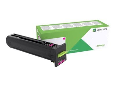 Lexmark - Høy ytelse - magenta - original - tonerpatron LCCP, LRP, Lexmark Corporate - for Lexmark CX820de, CX820dtfe, CX825de, CX825dte, CX825dtfe...