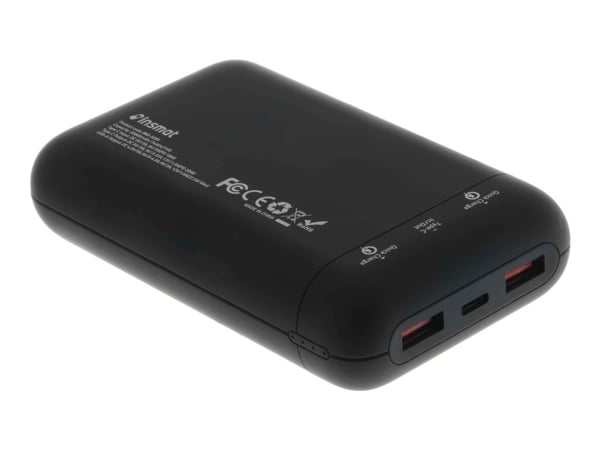 Insmat - Strømbank - 20000 mAh - 22.5 watt - 2 utgangskontakter (USB, USB-C)