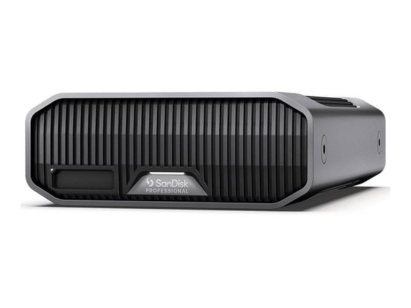 SanDisk Professional G-DRIVE PROJECT - Harddisk - Enterprise - 12 TB - ekstern (stasjonær) - USB 3.2 Gen 2 / Thunderbolt 3 (USB-C kontakt) - 7200 r...