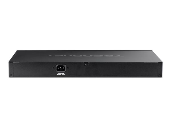Trendnet TPE-3524S, Hallittu, Gigabit Ethernet (10/100/1000), Täysin kaksipuolinen, Power over Ethernet -tuki, Telineasennus