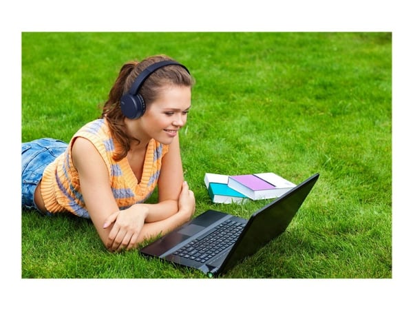 JVC HA-S36W - Deep Bass - hodetelefoner med mikrofon - on-ear - Bluetooth - trådløs