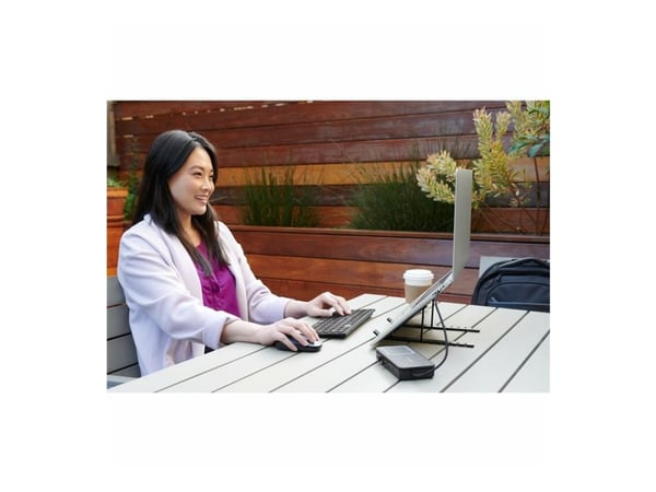 Kensington K75502WW, Bluetooth, QWERTY, Musta