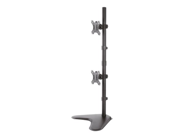 Neomounts FPMA-D550DDV - Stativ - for 2 LCD-skjermer - svart - skjermstørrelse: 10"-32" - skrivebordsstativ, skrivebordsmonterbar