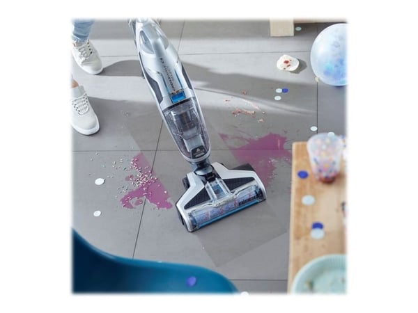 BISSELL CrossWave C3 Select 3551N - Støvsuger - pinne - uten pose - black/blue/titanium