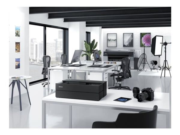 Epson SureColor SC-P700 - Skriver - farge - ink-jet - A3 Plus - 5760 x 1440 dpi - kapasitet: 120 ark - Wi-Fi(ac), USB-vert, USB 3.0, LAN