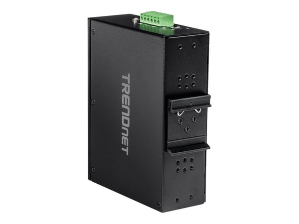 TRENDnet TI-M42 - Gateway - industriell - 4 porter - 100Mb LAN, Modbus, RS-442, RS-485, RS-232 - DC-strøm - vegg- / DIN-skinnemonterbar - TAA-samsvar