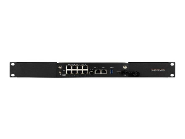 Rackmount.IT RM-CP-T6 - Monteringssett for nettverksenhet - rackmonterbar - RAL 9005 - 1U - 19"