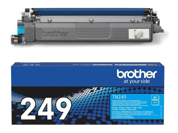 Brother TN249C - Super High Yield - cyan - original - boks - tonerpatron - for Brother HL-L8240CDW, MFC-L8390CDW