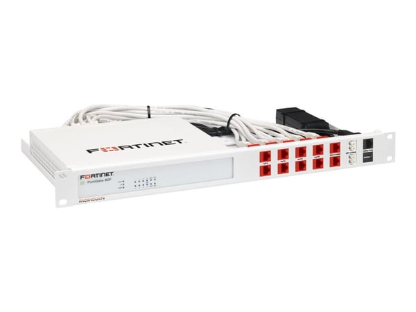 Rackmount.IT RM-FR-T15 - Monteringssett for nettverksenhet - rackmonterbar - RAL 9003 - 1U - 19" - for Fortinet FortiGate 80F, 81F