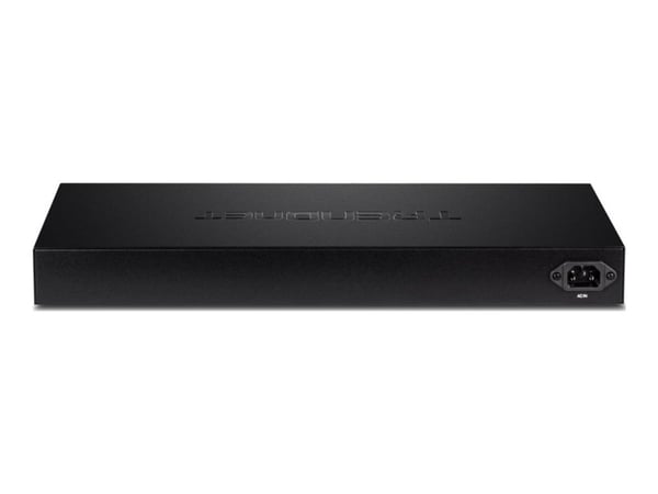 TRENDnet TPE 5028WS - Switch - smart - 24 x 10/100/1000 (PoE+) + 4 x kombo-Gigabit SFP - stasjonær, rackmonterbar - PoE+ (370 W) - AC 100 - 240 V -...