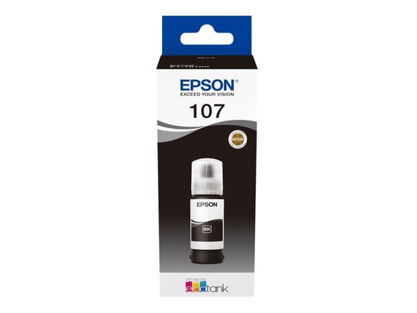 Epson EcoTank 107 - 70 ml - svart - original - blekkrefill - for EcoTank ET-18100