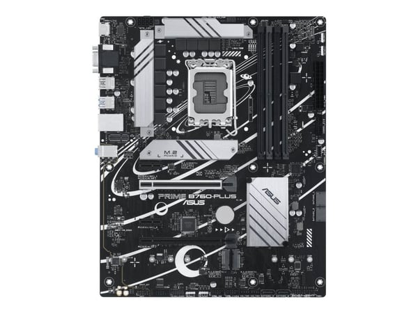 ASUS PRIME B760M-A D4-CSM - Hovedkort - micro ATX - LGA1700-sokkel - B760 Chipset - USB-C 3.2 Gen 1, USB 3.2 Gen 2, USB 3.2 Gen 1 - 2.5 Gigabit LAN...