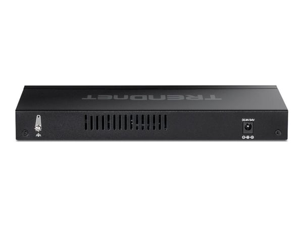TRENDnet TPE TG327 - Switch - ikke-styrt - 5 x 10/100/1000 (PoE+) + 2 x 10/100/1000/2.5G (PoE+) - veggmonterbar - PoE+ (70 W) - TAA-samsvar