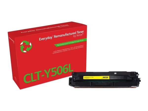 Everyday - Høy ytelse - gul - kompatibel - tonerpatron (alternativ for: Samsung CLT-Y506L) - for Samsung CLP-680DW, CLP-680ND, CLX-6260FD, CLX-6260...