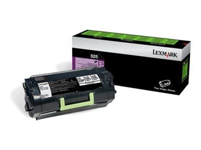 Lexmark 522 - Svart - original - tonerkassett LCCP, LRP - för Lexmark MS810, MS811, MS812