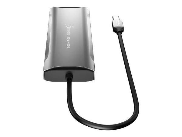 j5create JCD392-N - Telakointiasema - USB-C / USB4 / Thunderbolt 3 / Thunderbolt 4 - HDMI - 1GbE