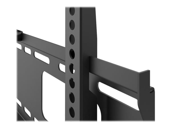 Goobay Pro - XL - brakett - fast - for LCD-TV - låsbar - stål - svart - skjermstørrelse: 43"-100" - veggmonterbar