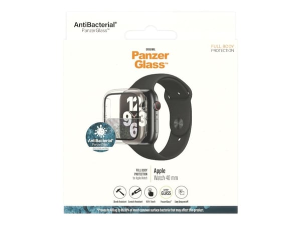 PanzerGlass™ | Full Body - Skærmbeskytter for smartklokke - glass - Clear-edition | Apple Watch (40 mm)