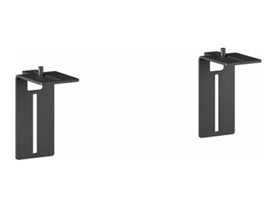 Vogel's RISE A121 - Monteringskomponent (2 monteringsbraketter) - for soundbar - svart - stativmonterbar