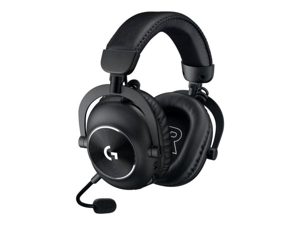 Logitech G Pro X 2 - Hodesett - full størrelse - Bluetooth / LIGHTSPEED - trådløs, kablet - 3,5 mm jakk - lydisolerende - rosa