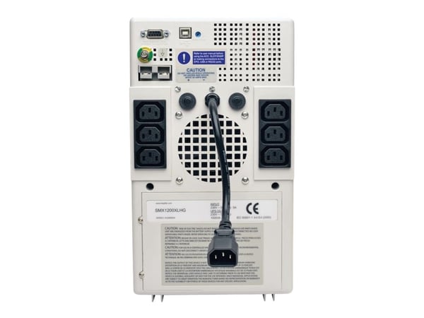 Eaton Tripp Lite Series UPS Smart 1000VA 750W Tower Medical AVR 230V C13 - UPS - AC 230 V - 750 watt - 1000 VA - RS-232, USB - utgangskontakter: 6 ...