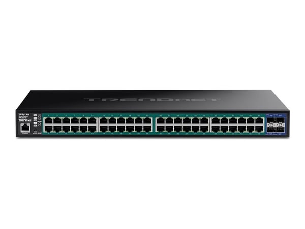 Trendnet TPE-3524S, Hallittu, Gigabit Ethernet (10/100/1000), Täysin kaksipuolinen, Power over Ethernet -tuki, Telineasennus