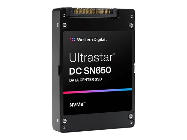 WD Ultrastar DC SN650 WUS5EA176ESP5E3 - SSD - 7.68 TB - intern - 2.5" - U.3 PCIe 4.0 (NVMe)