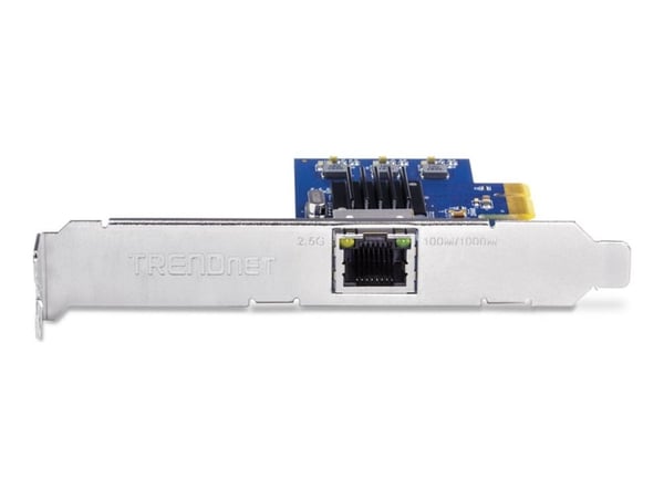 TRENDnet TEG-25GECTX - Nettverksadapter - PCIe 2.0 lav profil - 2.5GBase-T - TAA-samsvar