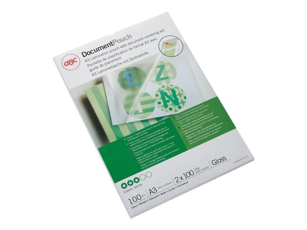 Laminointitasku GBC A3 100mic kpl/100 kpl