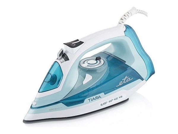 ETA Tiara II 0269 90000 - Dampstrykejern - såleplate: keramisk - 2200 W - turkis