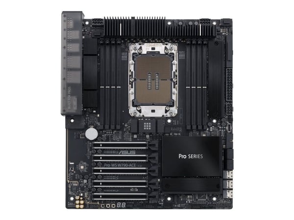 ASUS PRO WS W790-ACE - Hovedkort - SSI CEB - LGA4677 Socket-E - W790 Chipset - 10 Gigabit LAN, 2.5 Gigabit LAN - HD-lyd (8-kanalers)