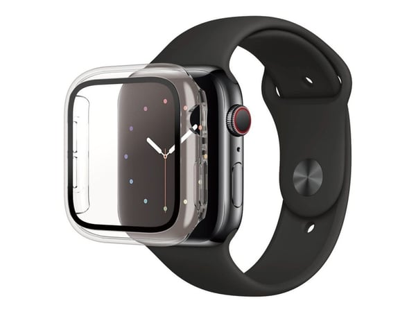 PanzerGlass - Skjermbeskyttelse for smart armbåndsur - helhus - glass - rammefarge svart - for Apple Watch Hermès Series 9, SE 3, Series 10, Series...